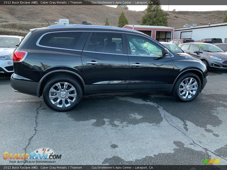 2012 Buick Enclave AWD Cyber Gray Metallic / Titanium Photo #4