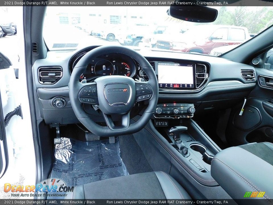 Black Interior - 2021 Dodge Durango R/T AWD Photo #14