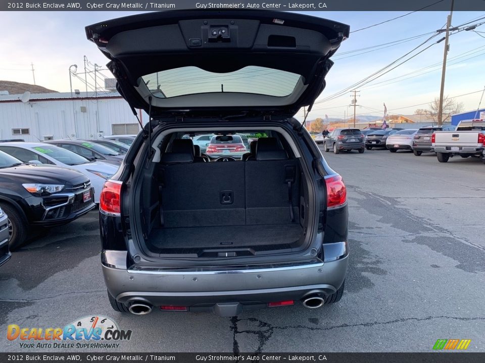 2012 Buick Enclave AWD Cyber Gray Metallic / Titanium Photo #8