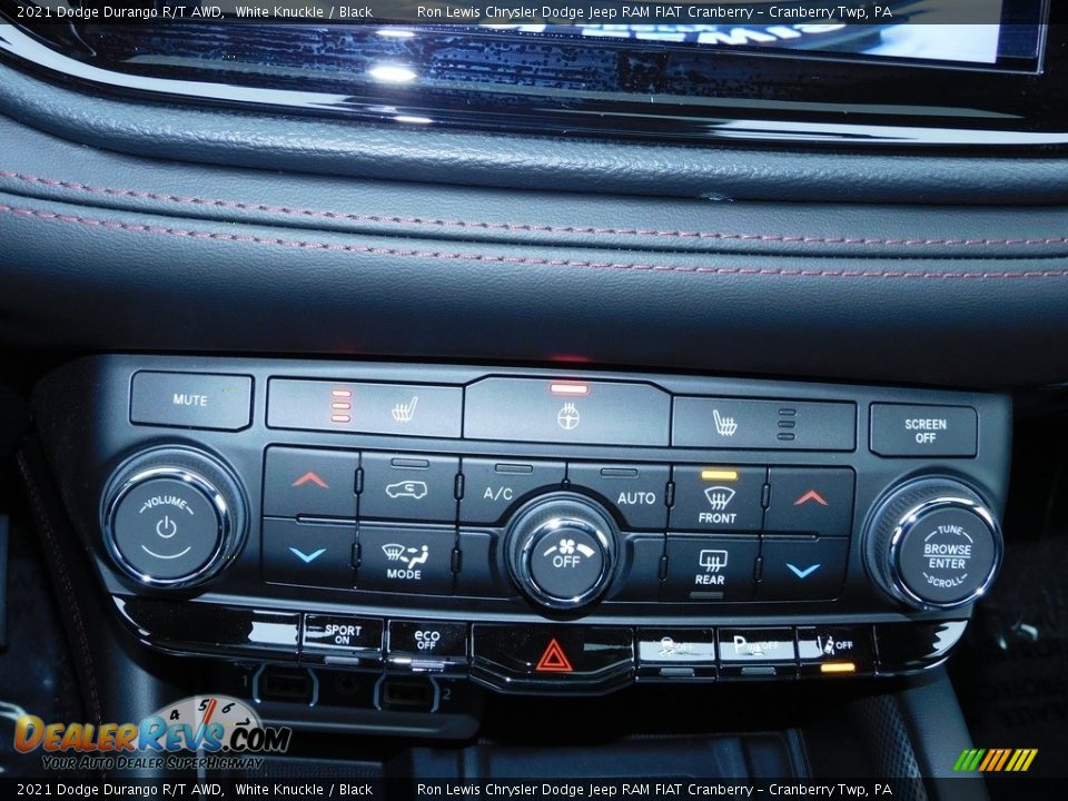 Controls of 2021 Dodge Durango R/T AWD Photo #19