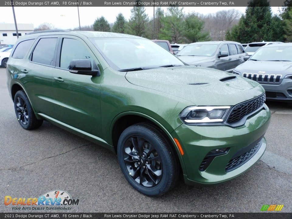 Front 3/4 View of 2021 Dodge Durango GT AWD Photo #3