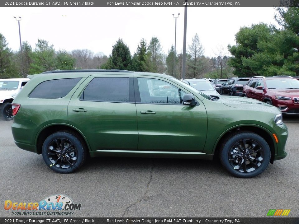 F8 Green 2021 Dodge Durango GT AWD Photo #4