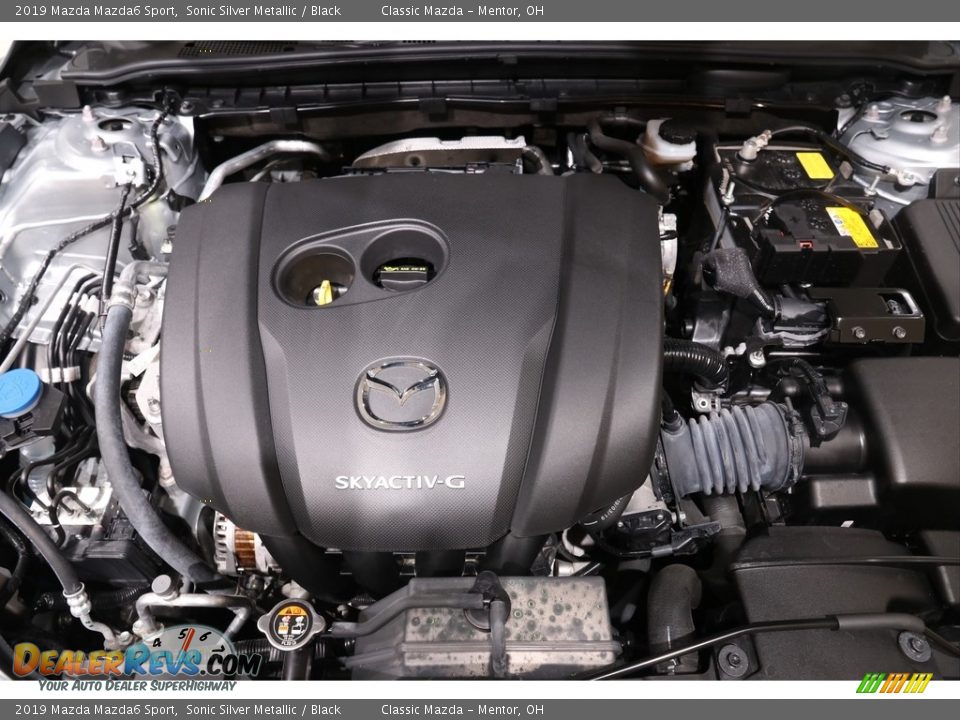 2019 Mazda Mazda6 Sport Sonic Silver Metallic / Black Photo #20
