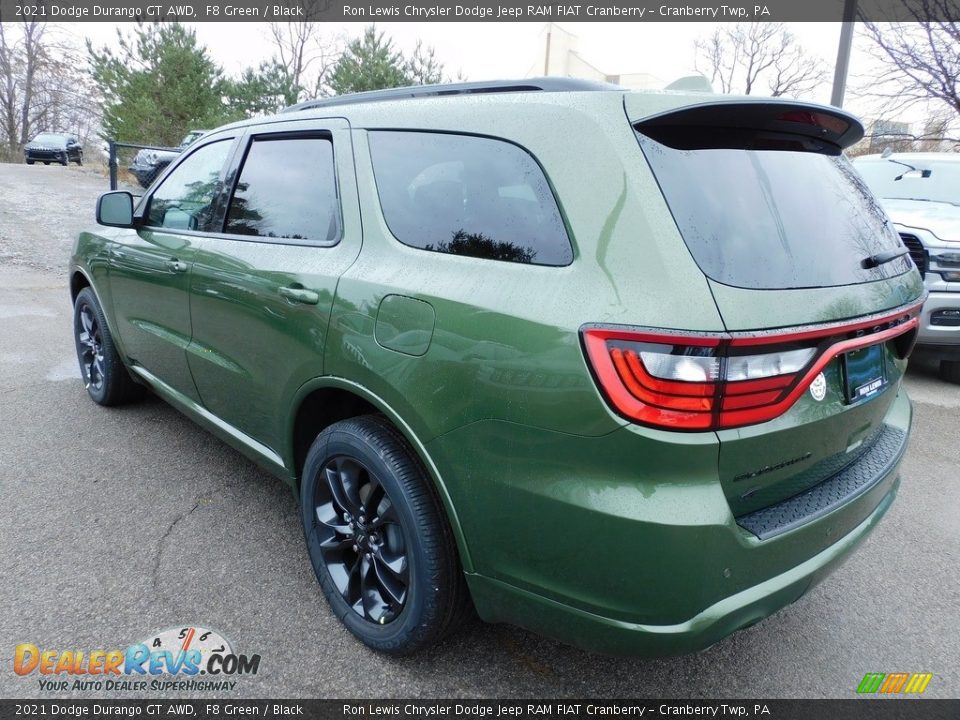 2021 Dodge Durango GT AWD F8 Green / Black Photo #8