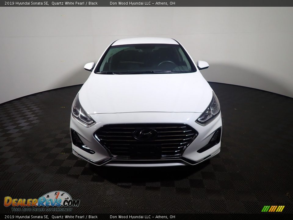 2019 Hyundai Sonata SE Quartz White Pearl / Black Photo #4