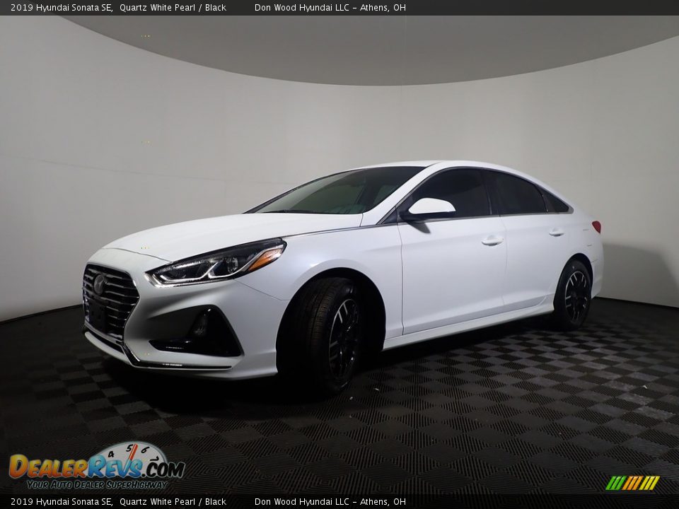 2019 Hyundai Sonata SE Quartz White Pearl / Black Photo #7