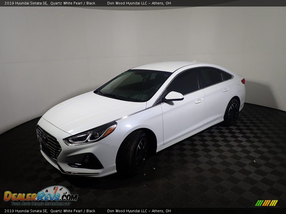2019 Hyundai Sonata SE Quartz White Pearl / Black Photo #8