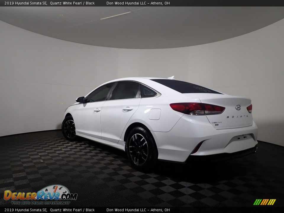2019 Hyundai Sonata SE Quartz White Pearl / Black Photo #9