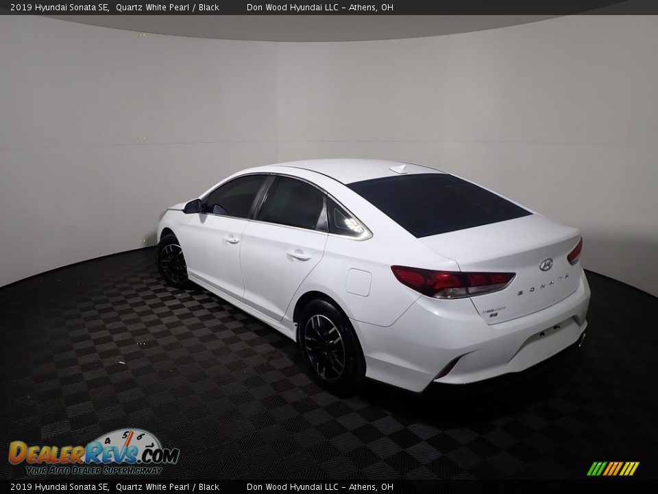 2019 Hyundai Sonata SE Quartz White Pearl / Black Photo #10