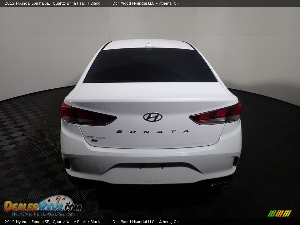 2019 Hyundai Sonata SE Quartz White Pearl / Black Photo #11