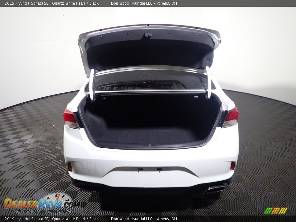 2019 Hyundai Sonata SE Quartz White Pearl / Black Photo #12