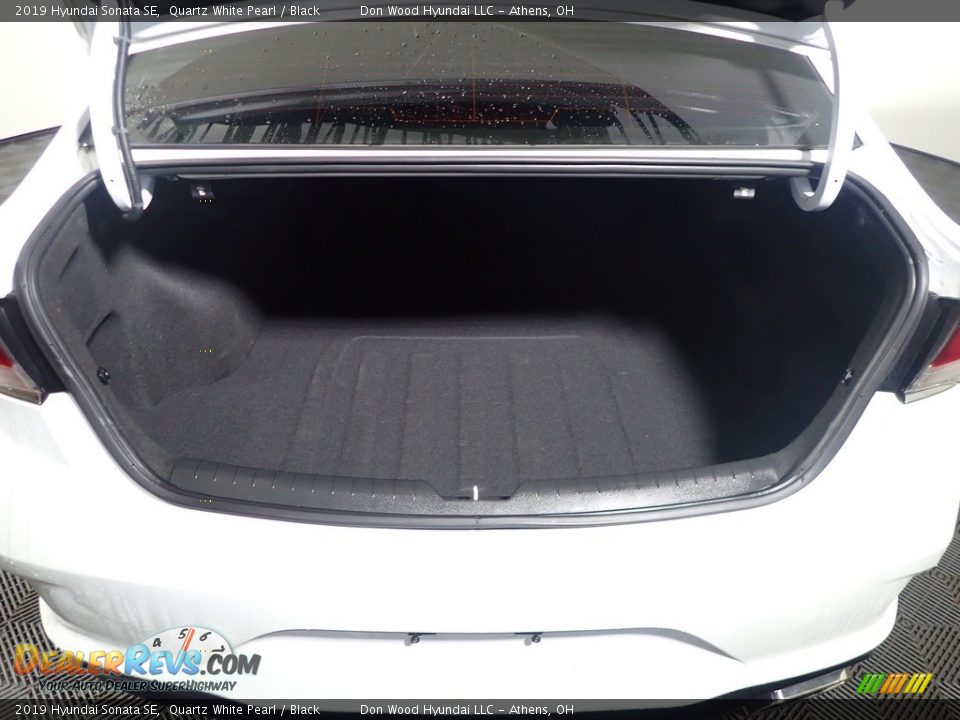 2019 Hyundai Sonata SE Quartz White Pearl / Black Photo #13
