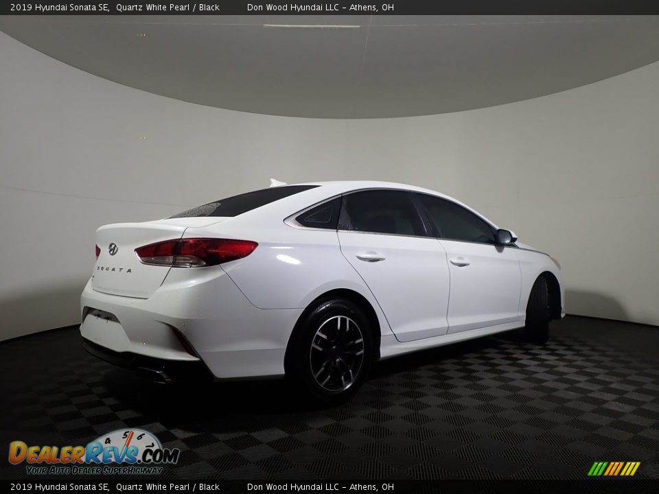 2019 Hyundai Sonata SE Quartz White Pearl / Black Photo #14