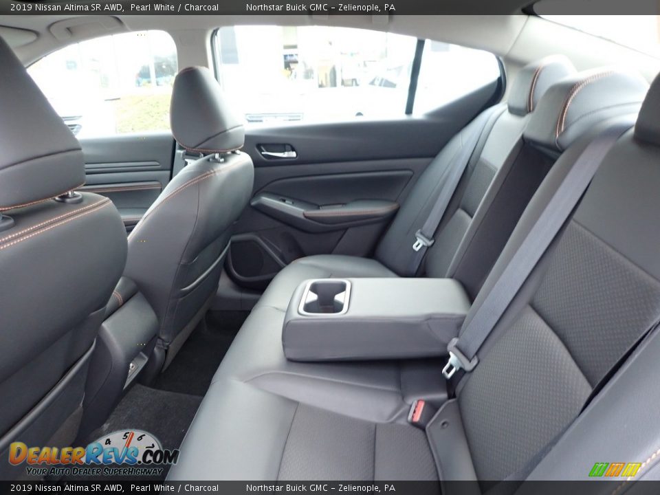 Rear Seat of 2019 Nissan Altima SR AWD Photo #17