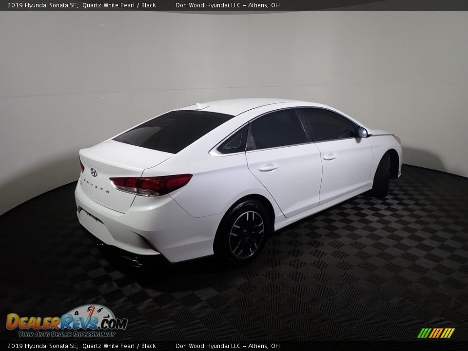 2019 Hyundai Sonata SE Quartz White Pearl / Black Photo #15