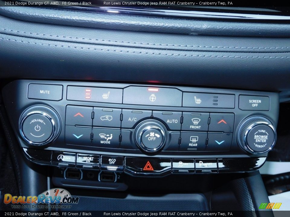 Controls of 2021 Dodge Durango GT AWD Photo #19