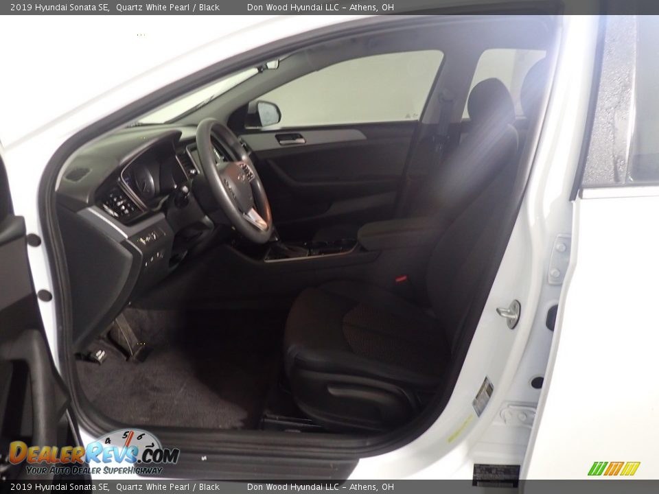 2019 Hyundai Sonata SE Quartz White Pearl / Black Photo #20