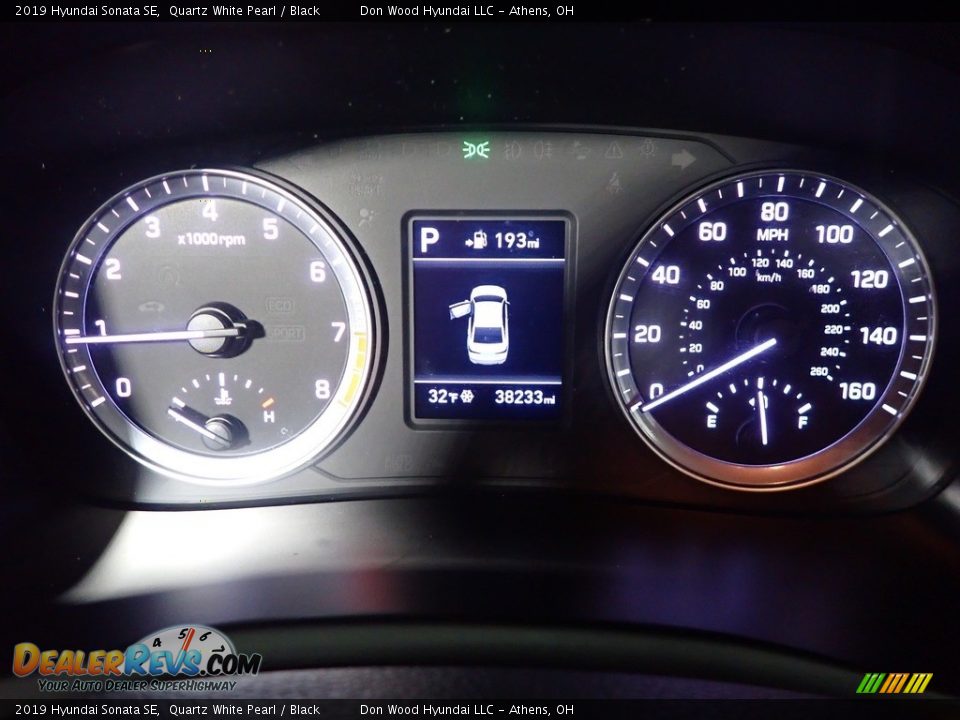 2019 Hyundai Sonata SE Quartz White Pearl / Black Photo #24