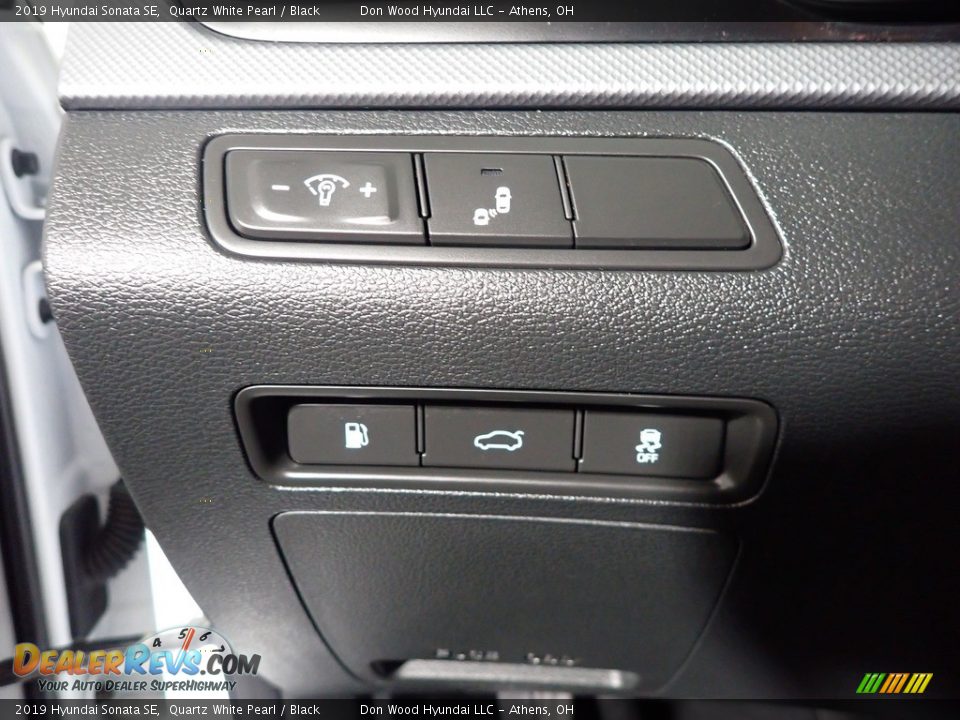 2019 Hyundai Sonata SE Quartz White Pearl / Black Photo #27