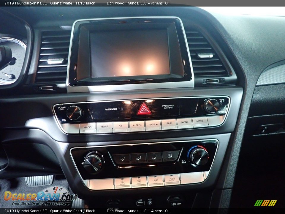 2019 Hyundai Sonata SE Quartz White Pearl / Black Photo #28