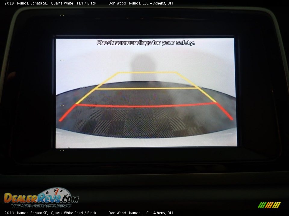 2019 Hyundai Sonata SE Quartz White Pearl / Black Photo #30