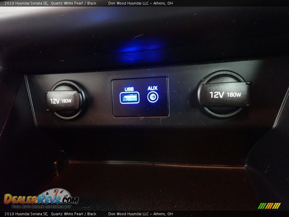 2019 Hyundai Sonata SE Quartz White Pearl / Black Photo #31