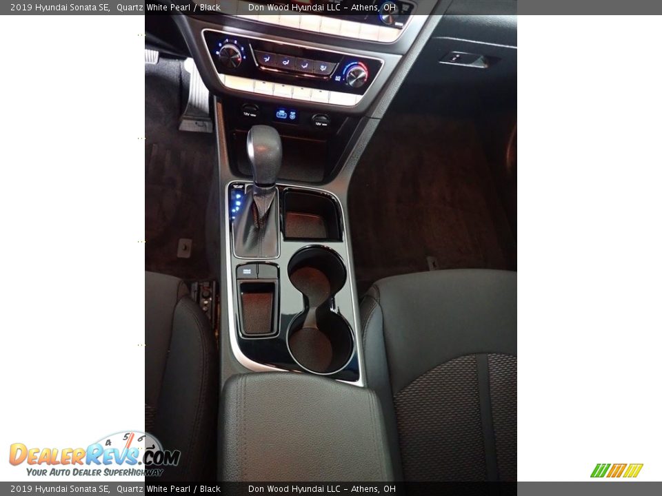 2019 Hyundai Sonata SE Quartz White Pearl / Black Photo #32