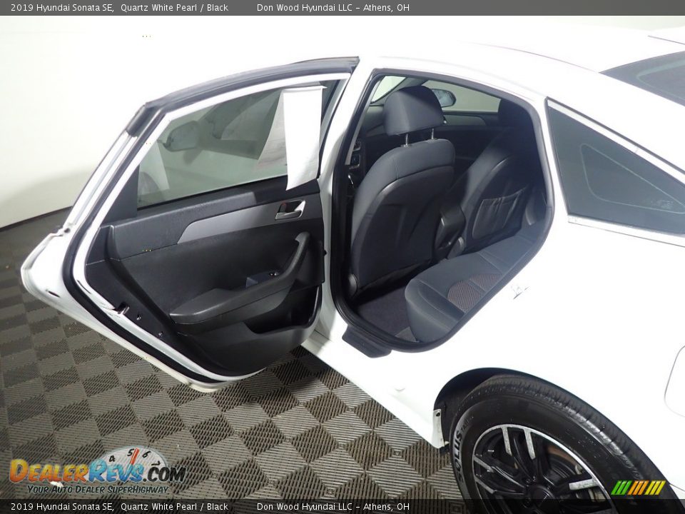 2019 Hyundai Sonata SE Quartz White Pearl / Black Photo #33