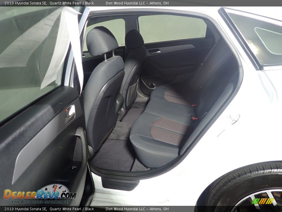 2019 Hyundai Sonata SE Quartz White Pearl / Black Photo #34
