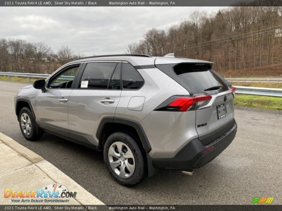 2021 Toyota RAV4 LE AWD Silver Sky Metallic / Black Photo #2