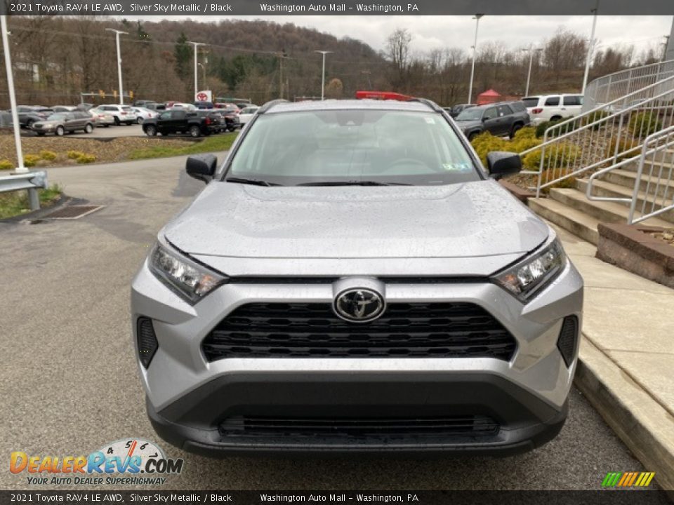 2021 Toyota RAV4 LE AWD Silver Sky Metallic / Black Photo #11