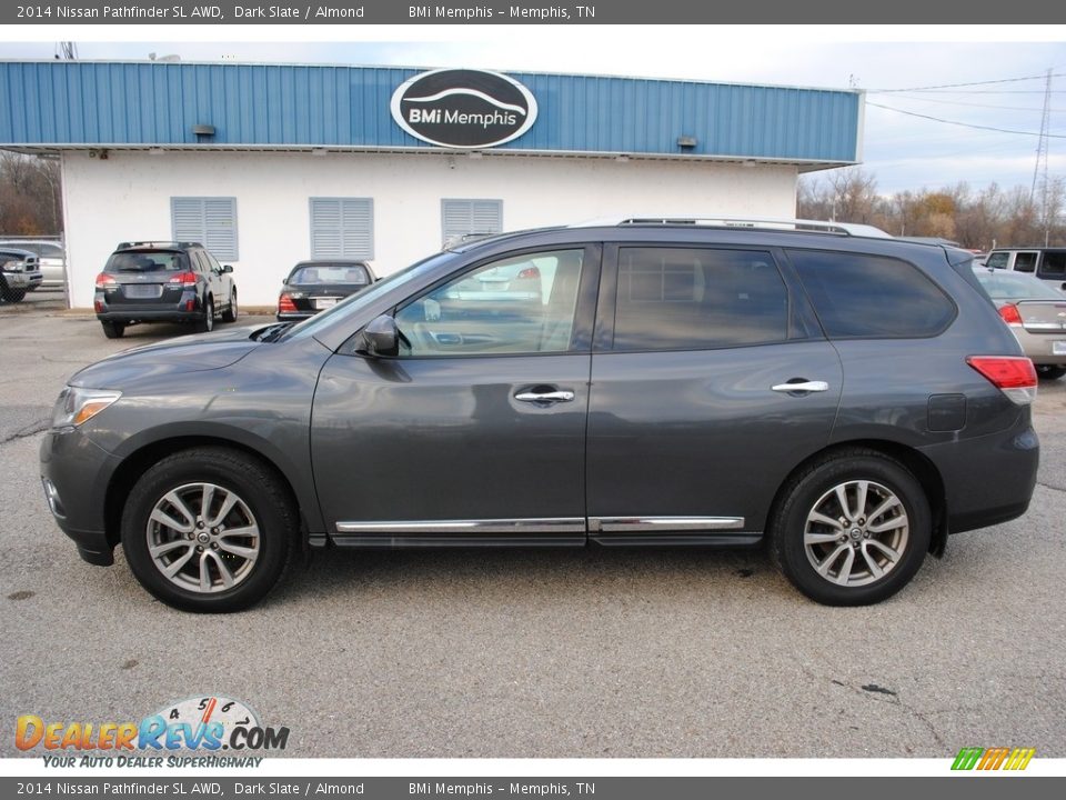 2014 Nissan Pathfinder SL AWD Dark Slate / Almond Photo #2