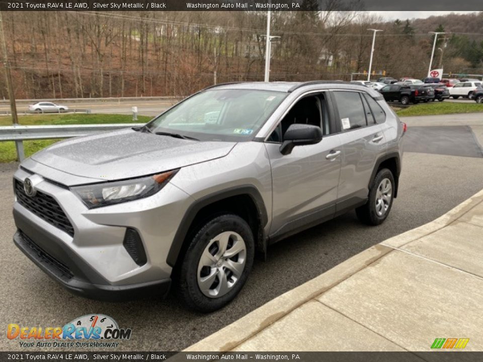 2021 Toyota RAV4 LE AWD Silver Sky Metallic / Black Photo #12