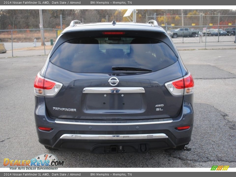 2014 Nissan Pathfinder SL AWD Dark Slate / Almond Photo #4