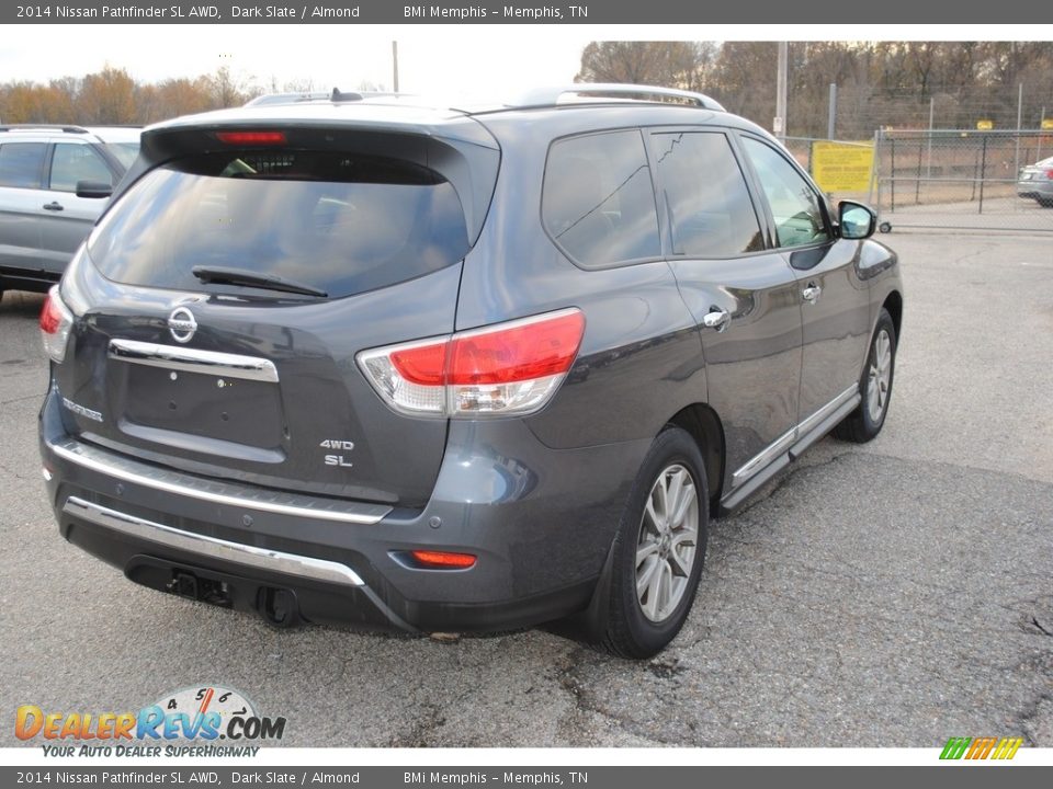 2014 Nissan Pathfinder SL AWD Dark Slate / Almond Photo #5