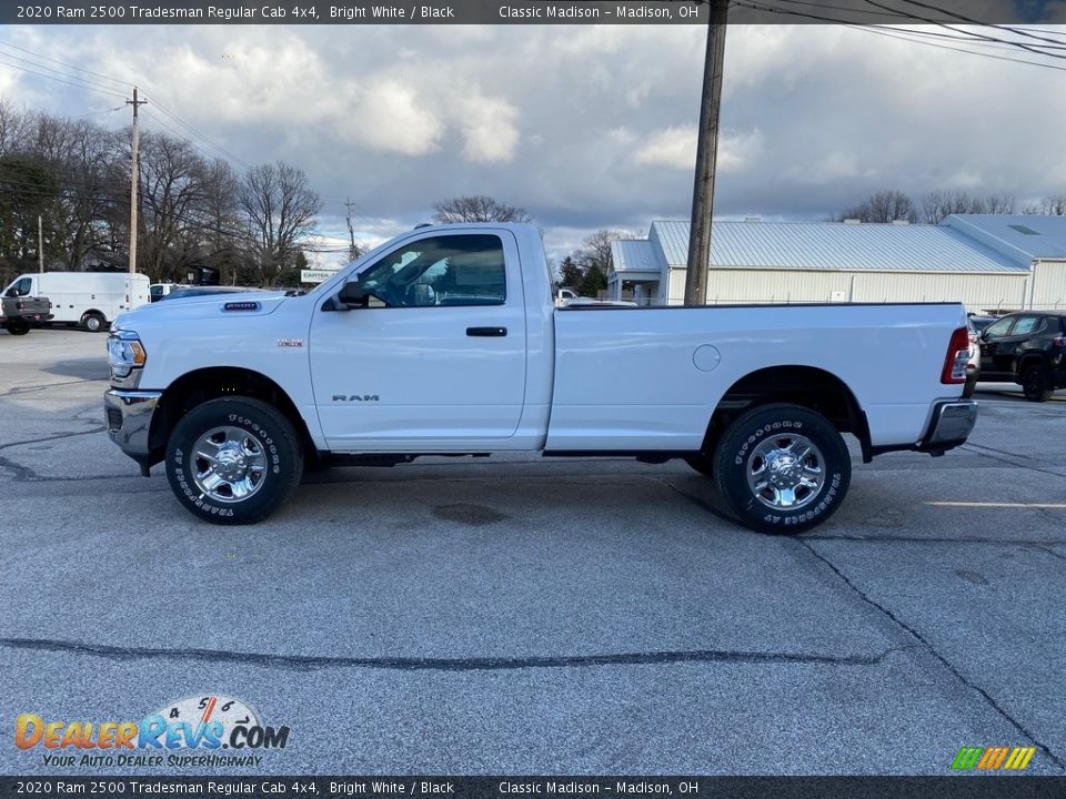 2020 Ram 2500 Tradesman Regular Cab 4x4 Bright White / Black Photo #6