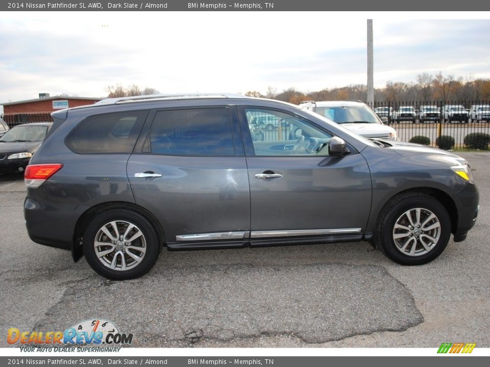 2014 Nissan Pathfinder SL AWD Dark Slate / Almond Photo #6