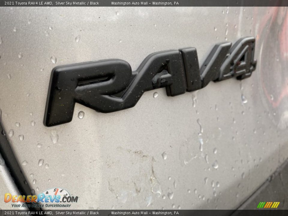 2021 Toyota RAV4 LE AWD Silver Sky Metallic / Black Photo #25
