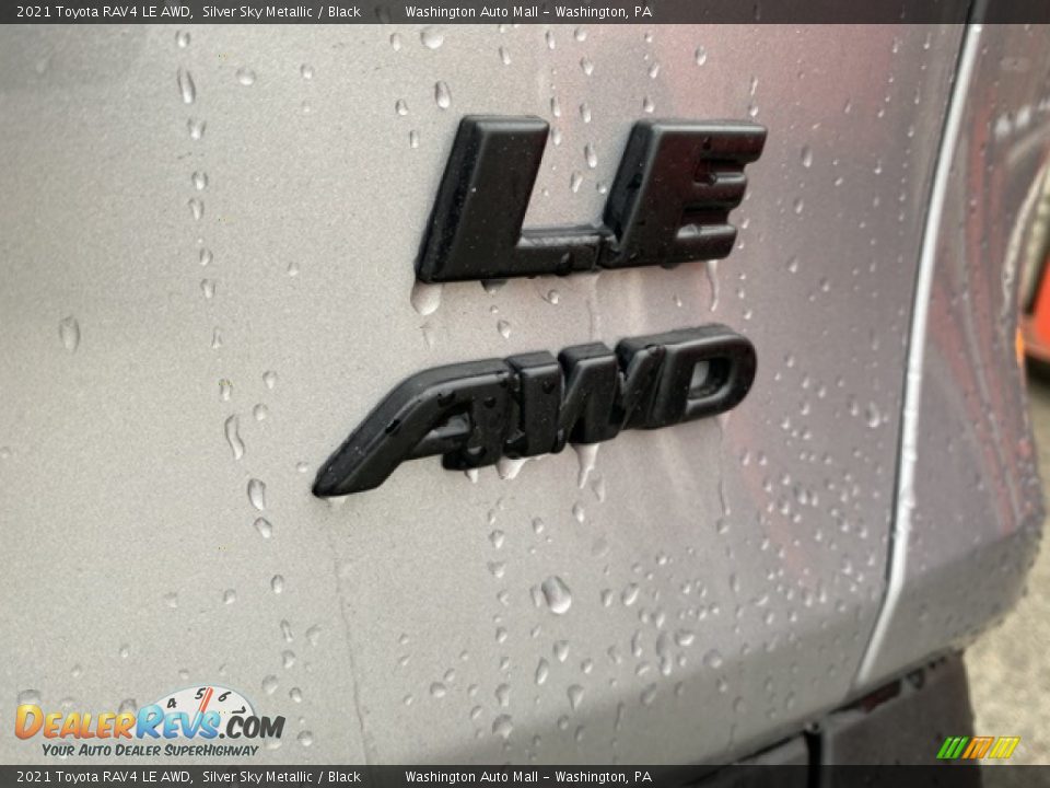 2021 Toyota RAV4 LE AWD Silver Sky Metallic / Black Photo #26