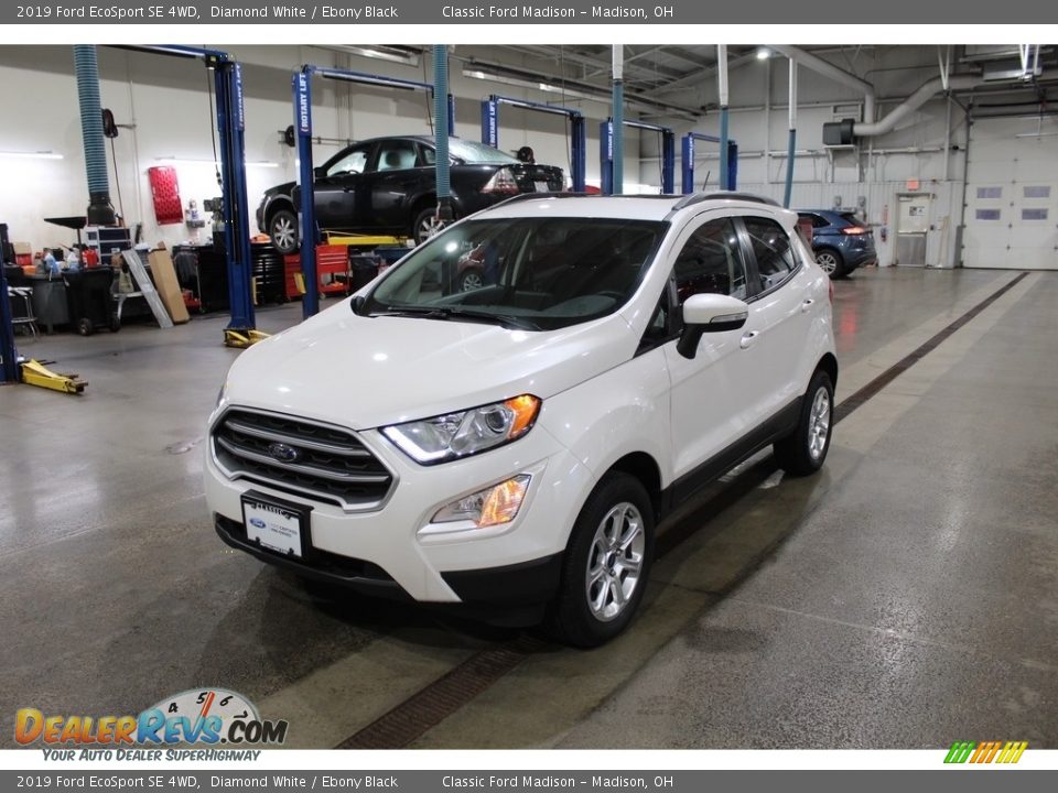 2019 Ford EcoSport SE 4WD Diamond White / Ebony Black Photo #1