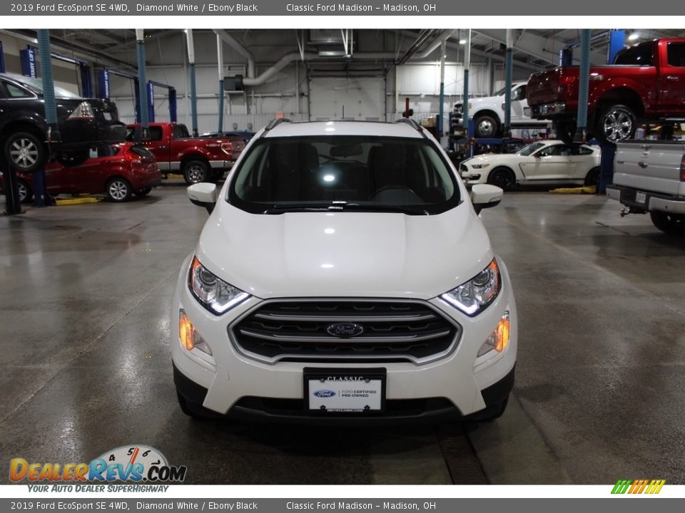 2019 Ford EcoSport SE 4WD Diamond White / Ebony Black Photo #2