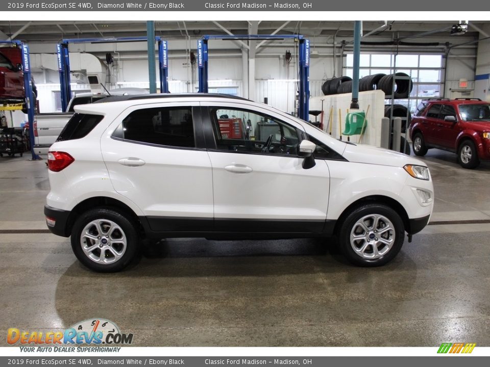 2019 Ford EcoSport SE 4WD Diamond White / Ebony Black Photo #4