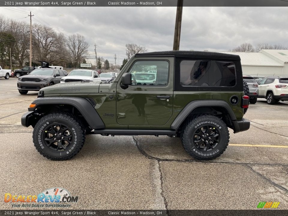 Sarge Green 2021 Jeep Wrangler Sport 4x4 Photo #8