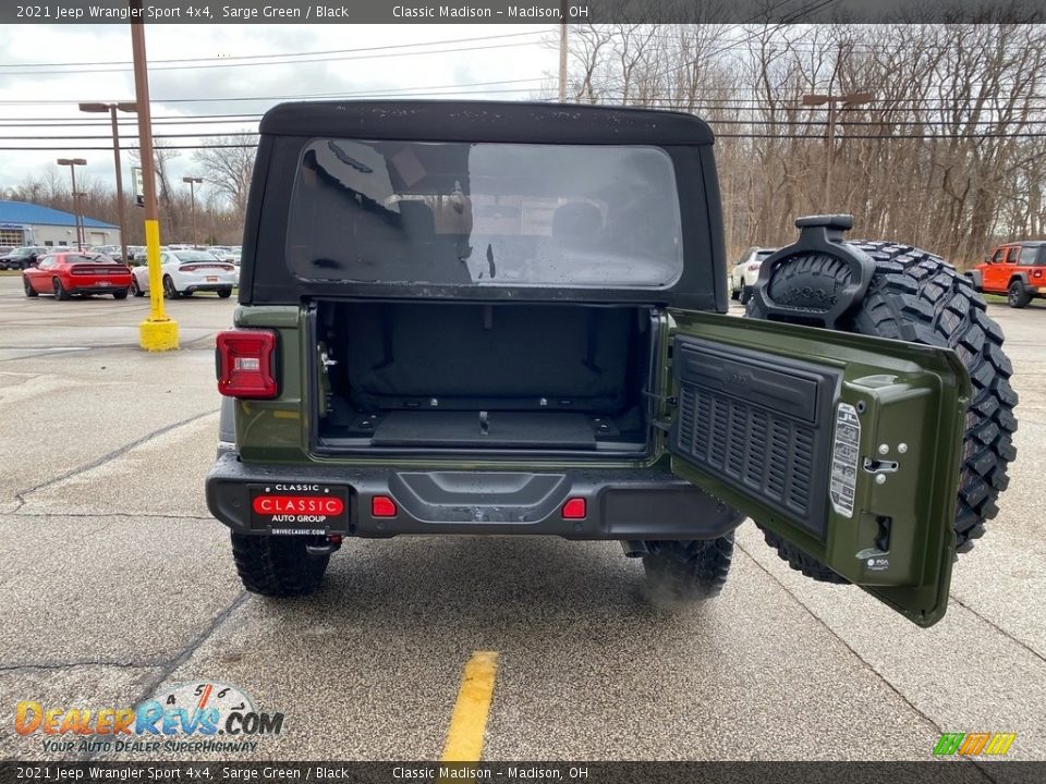 2021 Jeep Wrangler Sport 4x4 Sarge Green / Black Photo #11