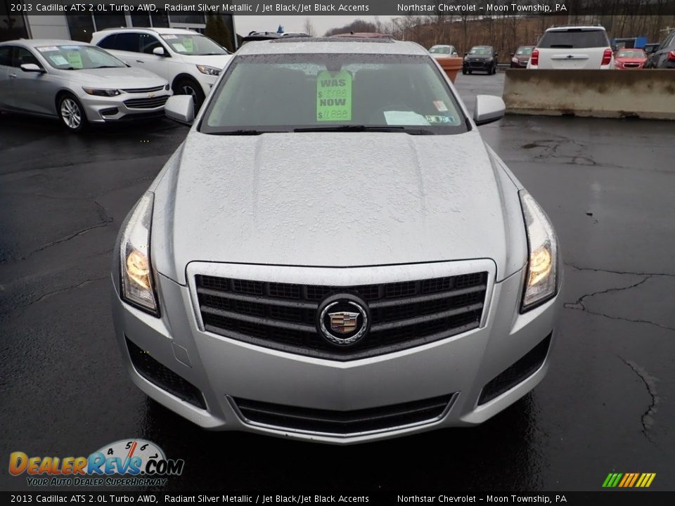 2013 Cadillac ATS 2.0L Turbo AWD Radiant Silver Metallic / Jet Black/Jet Black Accents Photo #13