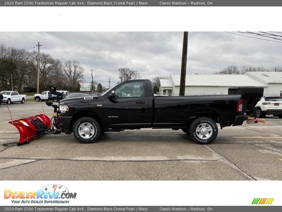 2020 Ram 2500 Tradesman Regular Cab 4x4 Diamond Black Crystal Pearl / Black Photo #6