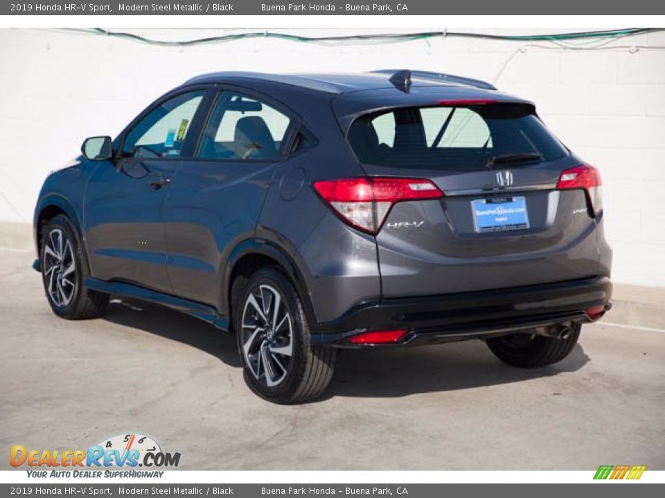 2019 Honda HR-V Sport Modern Steel Metallic / Black Photo #2