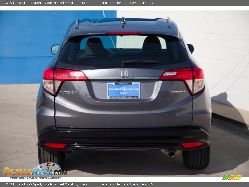 2019 Honda HR-V Sport Modern Steel Metallic / Black Photo #9