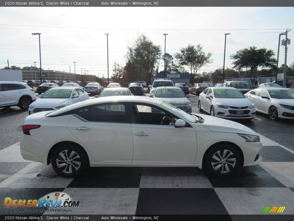 2020 Nissan Altima S Glacier White / Charcoal Photo #3