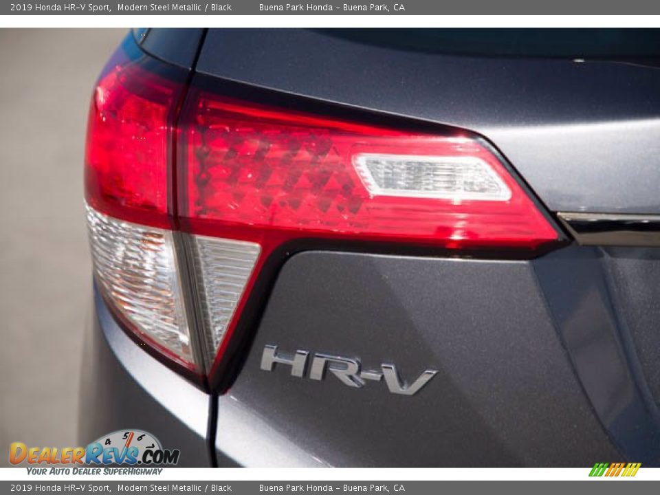 2019 Honda HR-V Sport Modern Steel Metallic / Black Photo #10